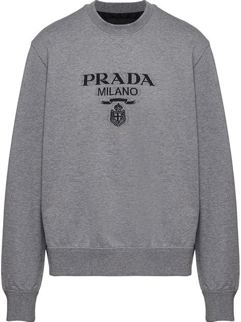 prada jersey sweatshirt|prada milano sweatshirt.